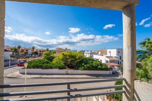 Herrlicher Ausblick vom oberen Balkon