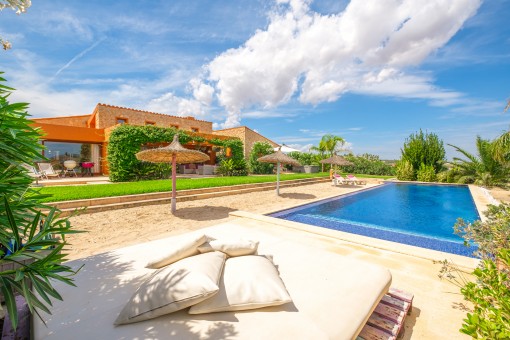 Beeindruckende Luxusfinca mit Weitblick in Vilafranca de Bonany