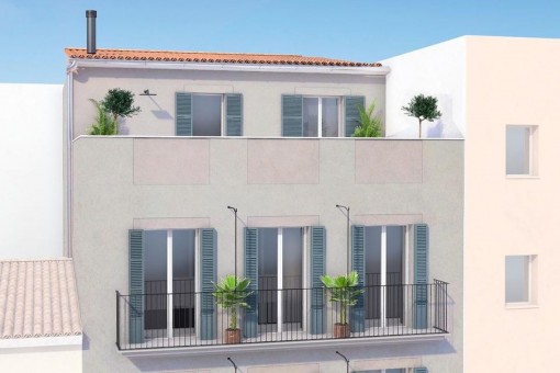 Charmantes Stadthaus mit 2 Terrassen in Santa Catalina - kaufen