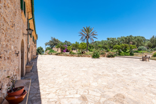 Blick zum Garten