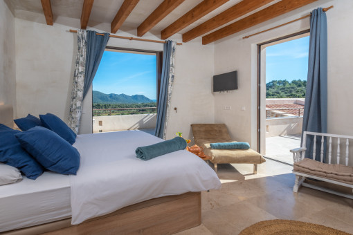 Master Suite mit eigenem Balkon