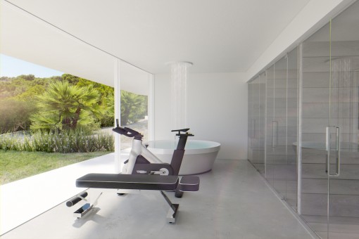 Fitness und Spa Bereich
