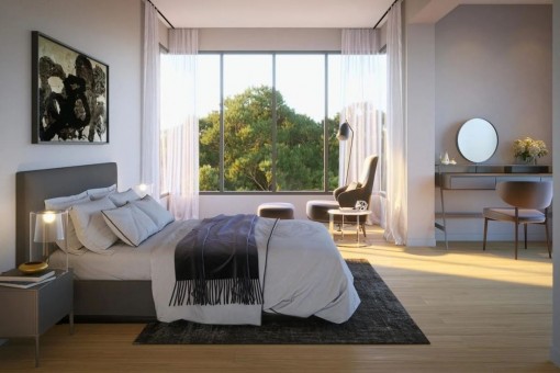 Nobles Schlafzimmer