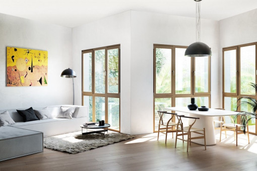 Luxuriöse Neubau Maisonette Wohnung mit Dachterrasse und privatem Aufzug in Palmas Altstadt