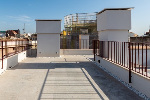 Ansicht der Terrasse