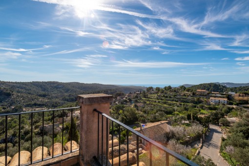 Terrasse mit fantastischen Weitblick