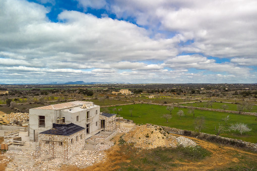 Finca von oben