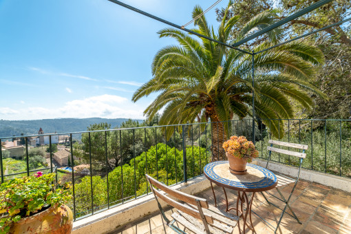 Herrlicher Balkon mit Ausblick