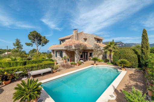 Tolle Finca mit fantastischer Aussicht und Privatsphäre, in völliger Ruhe nahe Valldemossa