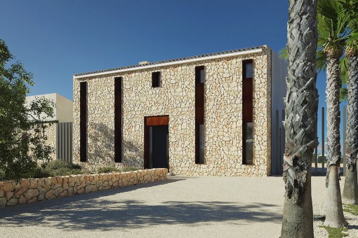 Eingangsbereich der Finca