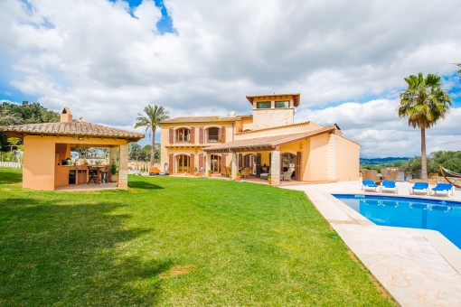 Ruhig gelegene Finca mit Panoramablick in Sant Joan