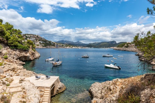 Wunderschöne Villa mit direktem Zugang zum Meer in Port Andratx