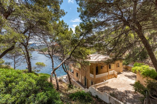 Villa direkt am Meer gelegen