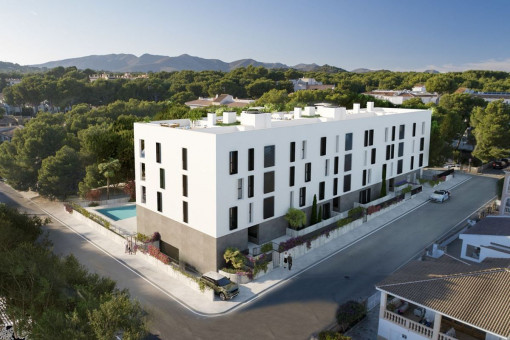 Neubau Projekt mit Apartments in Cala Ratjada