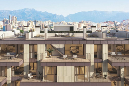 Spektakulärer und luxuriöser Neubau mit Terrassen und Pool in begehrter Gegend von Palma