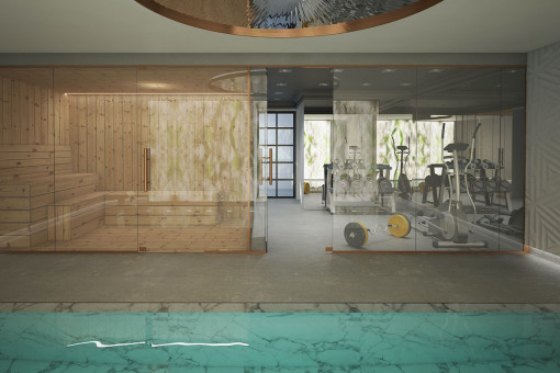 Fantastischer Spa und Sauna Bereich