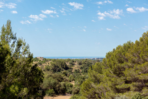 Wundervoller Panoramablick bis zum Meer