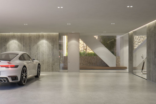 Große Garage