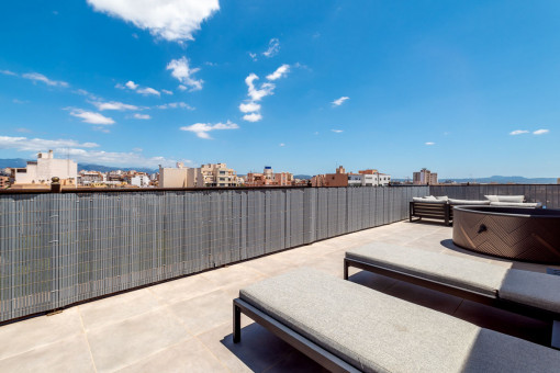 Terrasse mit Ausblick