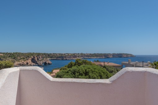 Herrlicher Meerblick von der Terrasse