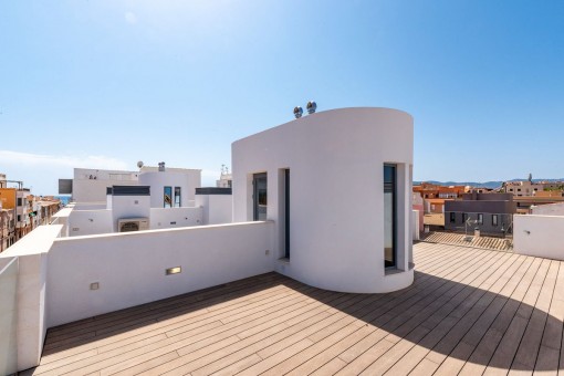 Modernes Neubau-Reihenhaus mit Gemeinschaftspool und in Strandnähe in El Molinar