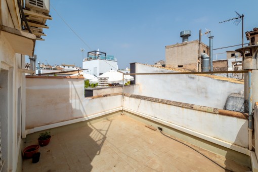 Gemeinschaftliche Dachterrasse