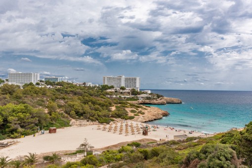 Blick zur Bucht Cala Murada