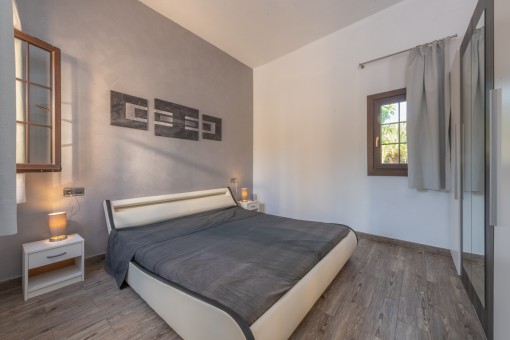 Helles Doppelschlafzimmer