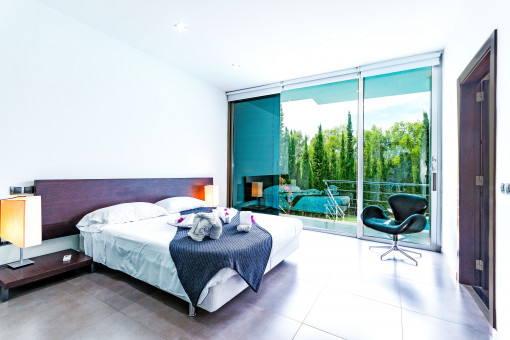 Modernes en Suite Badezimmer