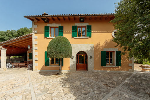 Fassade der Finca