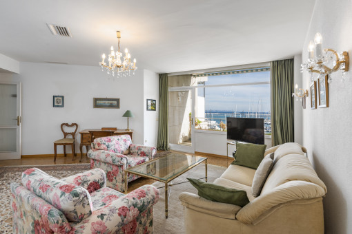 Weiteres Wohnzimmer mit Meerblick