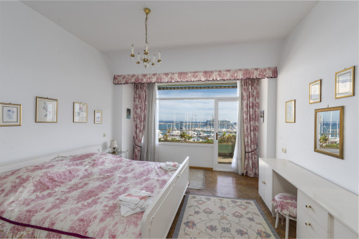 Doppelschlafzimmer mit Meerblick