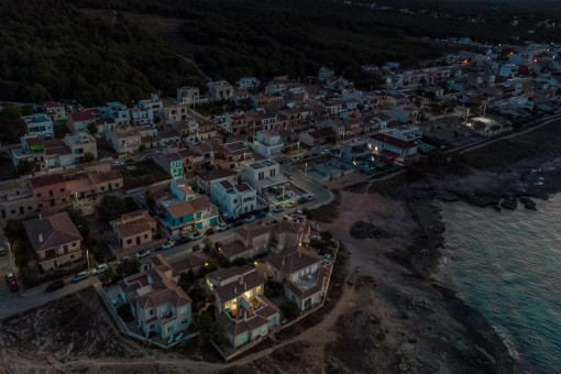 Duplex aus der Vogelperspektive