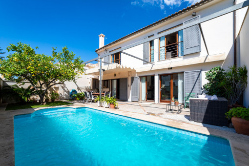Einfamilienhaus mit Garten und Pool in Son Espanyolet