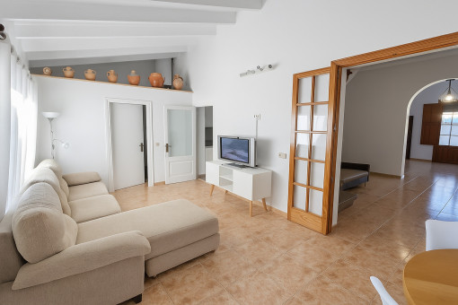 Wohnzimmer des Dorfhauses