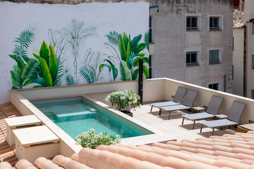 Prächtiges Penthouse in Palmas Altstadt mit Gemeinschaftspool