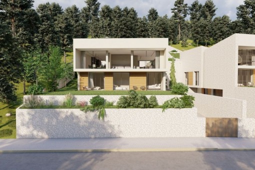 Luxoriöse Neuba-Villa in exclusiver Lage zum Erstbezug in Alaró