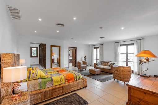 Master Schlafzimmer Suite im Obergeschoss