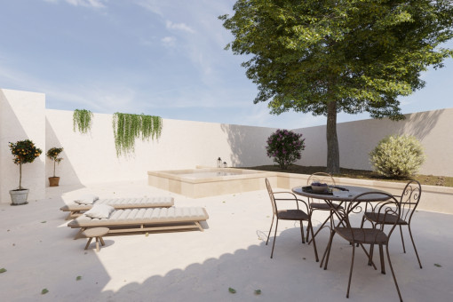 Renovierungsprojekt eines typisch mallorquinischen Hauses im Herzen von Cala Ratjada