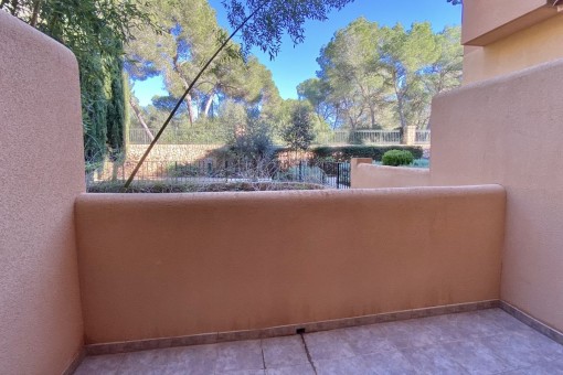 Balkon mit Ausblick