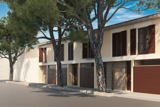 Neubau-Duplex-Reihenhaus mit Terrasse in Portol