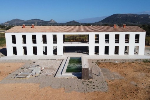 Designerfinca im Rohbau bei Llucmajor