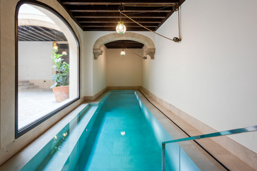 Gemeinschaftspool im Erdgeschoss