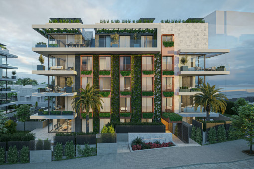 Nobles Penthouse mit Dachterrasse in Neubaukomplex in Palma