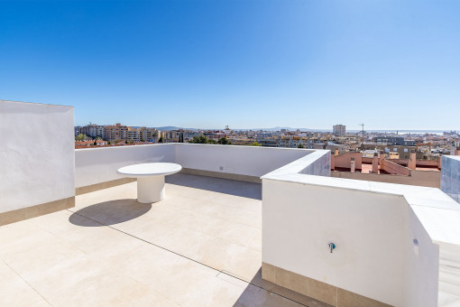 Dachterrasse mit Rundblick 