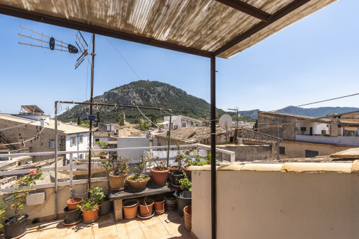 Dachterrasse mit Ausblick