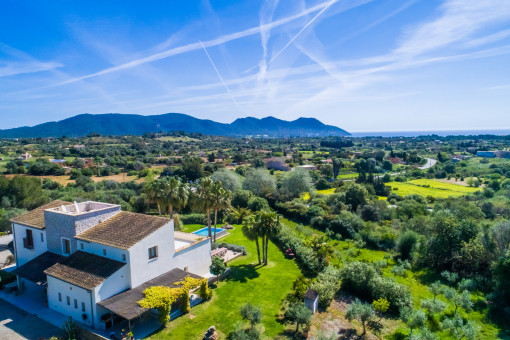 Traumhafte Lage der Finca