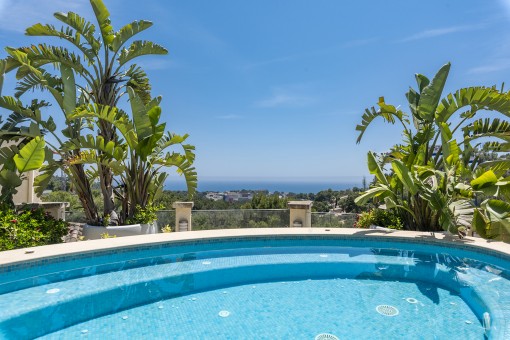 Beeindruckende Villa auf einem Doppelgrundstück in der schönen Gegend von Costa d’en Blanes