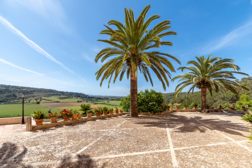 Terrasse mit Ausblick