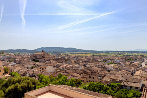 Toller Blick auf das schöne Dorf